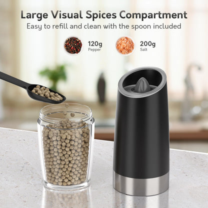 Silver Electric Spice Mill Grinder